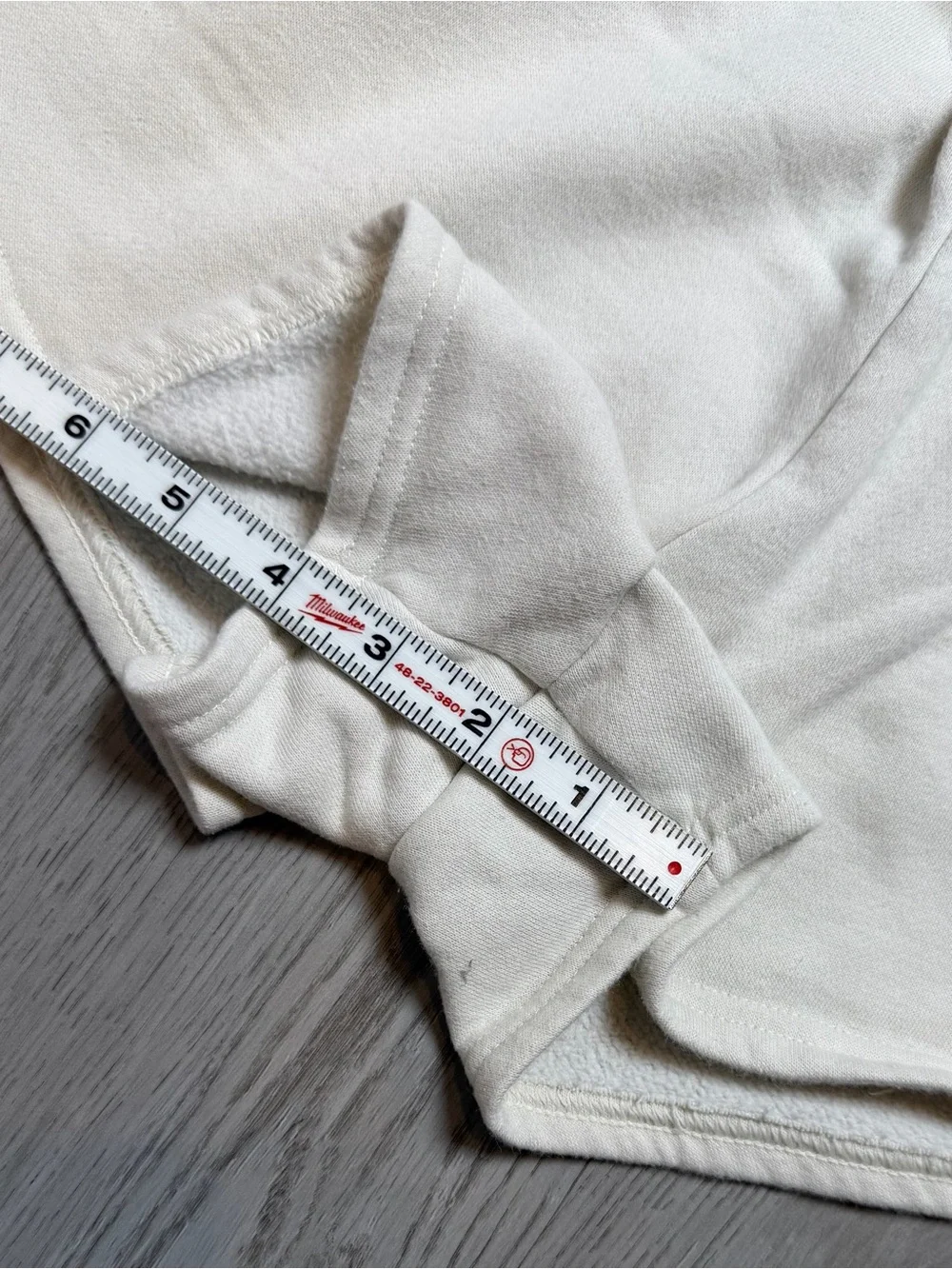 Under Armour Project Rock Cream Fleece Lounge Shorts M